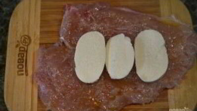 куриные роллы капрезе