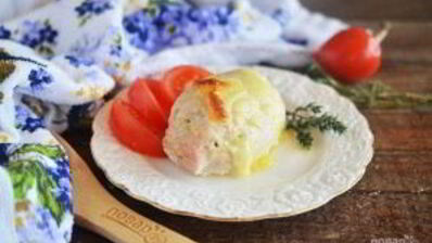 куриные роллы капрезе