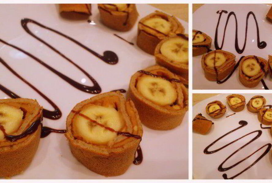 Овсяный ролл с бананом