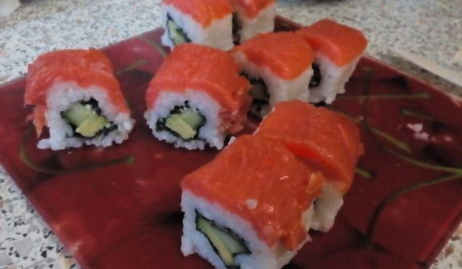 Рецепт ролла филадельфия