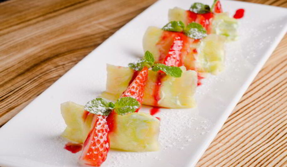 Рецепт роллов из ананаса