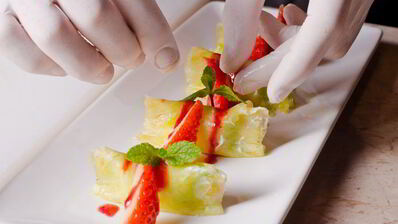 роллы из ананаса