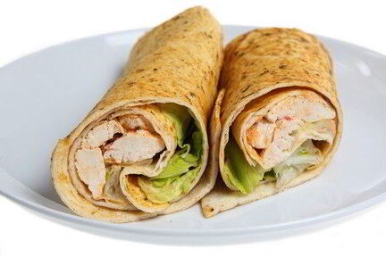 Роллы с курицей и беконом