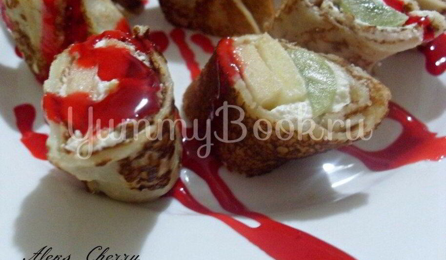 Рецепт сладких роллов гейши