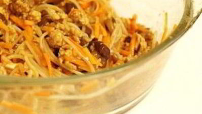 спринг-роллы с куриным фаршем и грибами