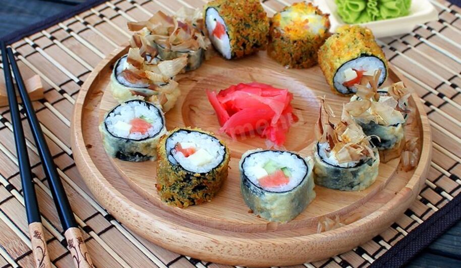 Рецепт темпуры горячие роллы