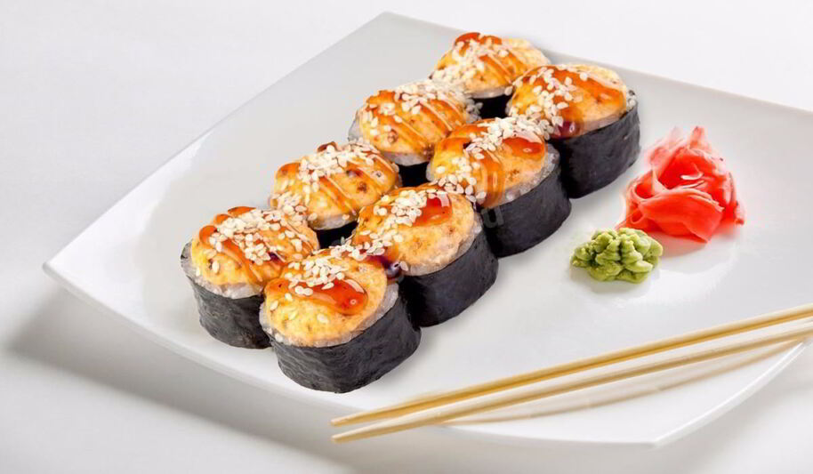 Рецепт запеченных роллов с копченого курицея