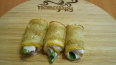 кабачковые рулетики