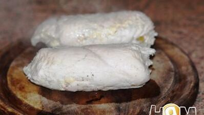 куриные рулетики с курагой и сыром
