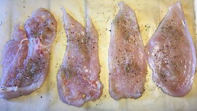 куриные рулеты с ветчиной и сыром