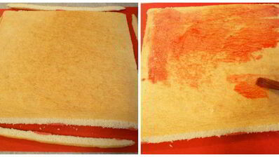 любовный рулет с рисунком