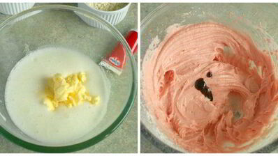 любовный рулет с рисунком