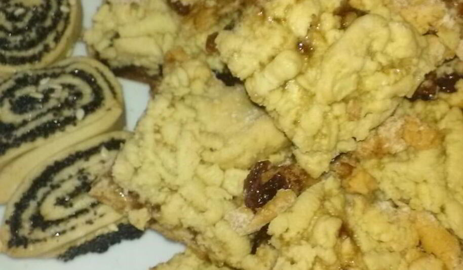 Рецепт макового рулета иза слоеного тест