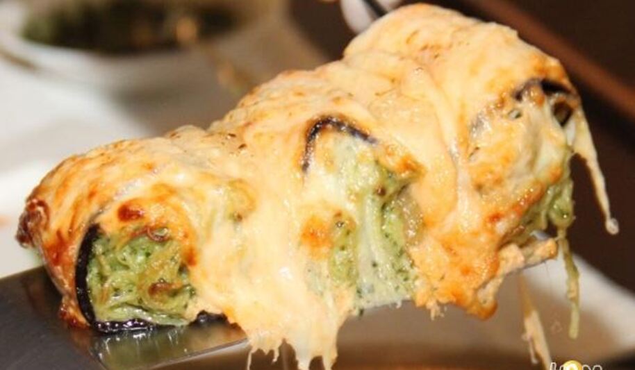 Рецепт манеллы — запеченных рулетов из баклажанов