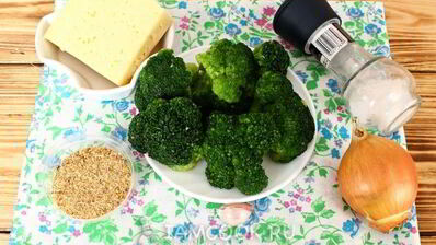 мясной рулет с начинкой из брокколи