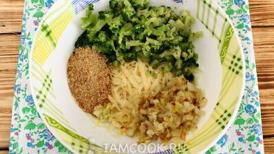 мясной рулет с начинкой из брокколи