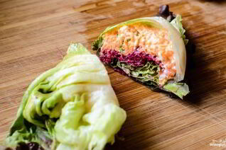 Овощные рулетики