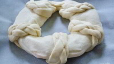 плетеный рулет с сюрпризом