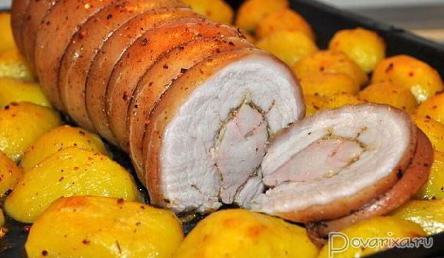 Рецепт поркетты — итальянского мясного рулета