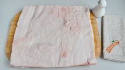 рулет из сала со шкуркой