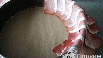 рулет мясной праздничное кольцо