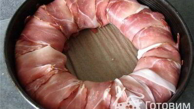 рулет мясной праздничное кольцо