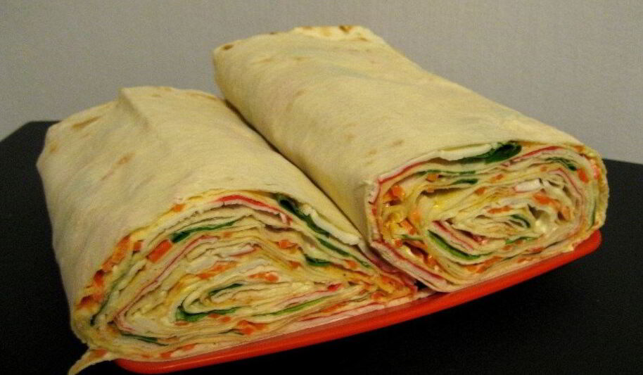 Рецепт рулета с крабовыми палочками