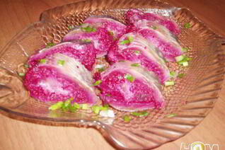 Рулеты из сельди