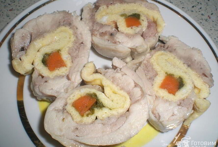 Самые нежные куриные рулетики