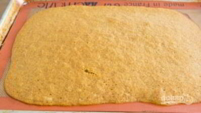 тыквенный рулет