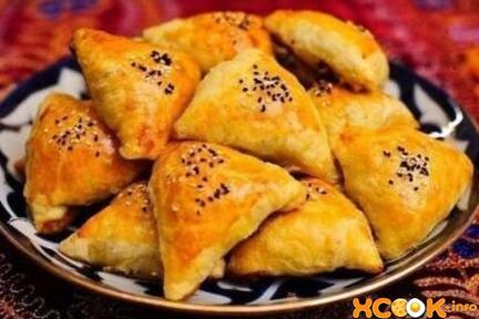 Самса с бараниной