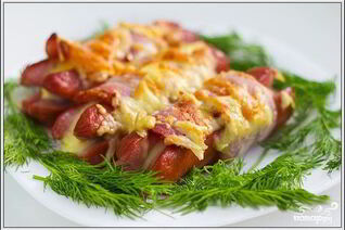 Сосиски в микроволновке