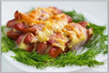 Сосиски в микроволновке