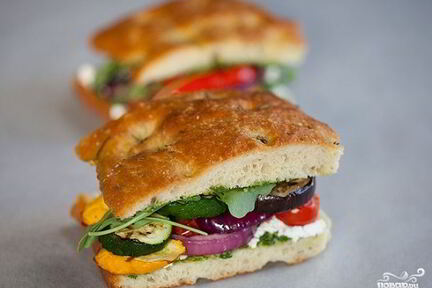 Калифорнийский гриль сэндвич Veggie