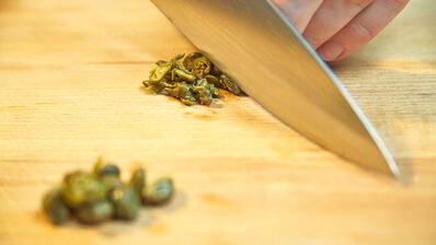 сэндвич с семгой и рукколой