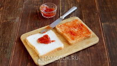 сэндвич с ветчиной и сыром