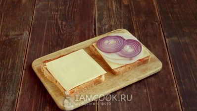 сэндвич с ветчиной и сыром