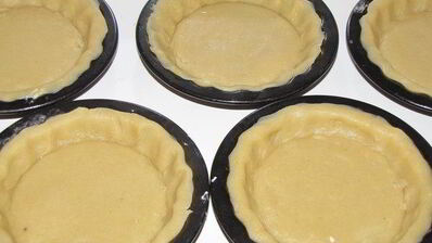 бельгийские тарталетки с фруктово-ореховой начинкой