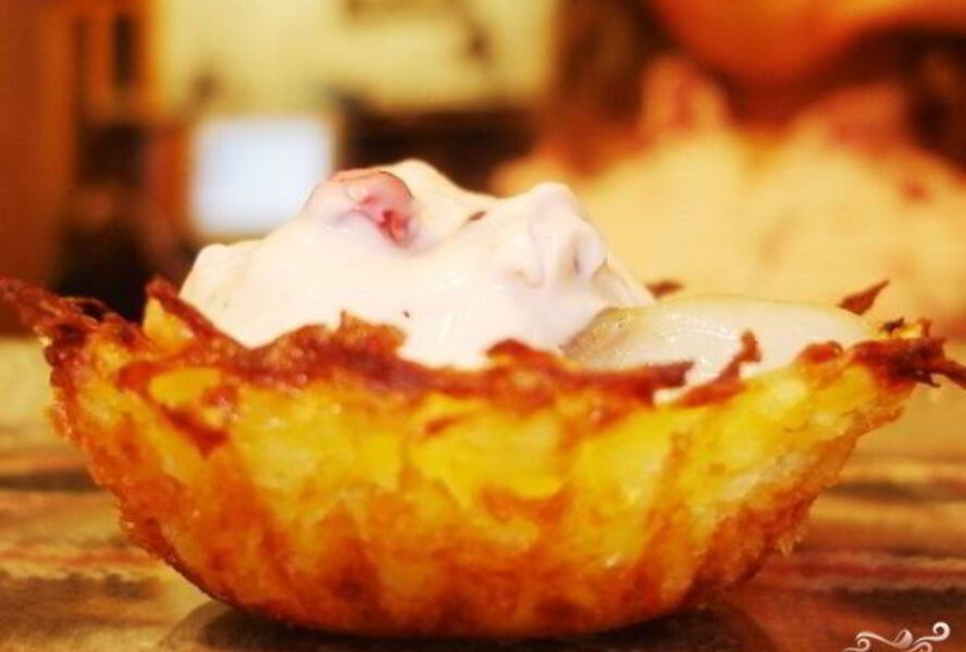 Картофельные тарталетки