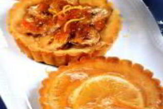 Мини-тарталетки с лимонами и апельсинами