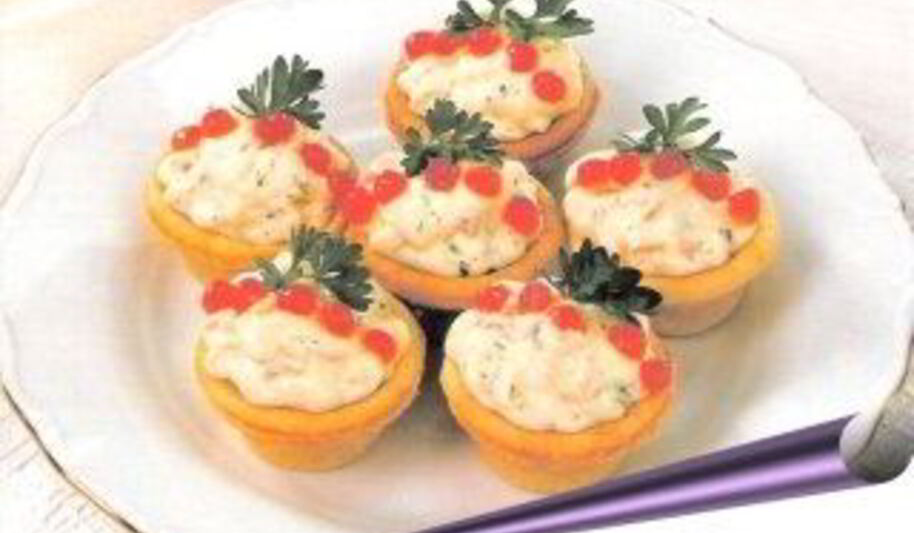 Рецепт мусса из лосося в готовых тарталетках