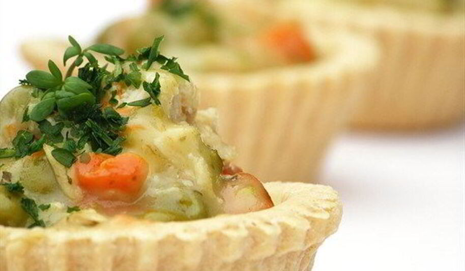 Рецепт овощных тарталеток