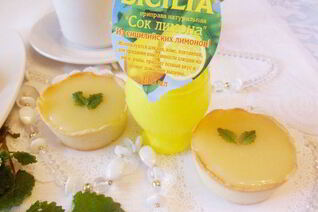 Песочные тарталетки с лимонным кремом