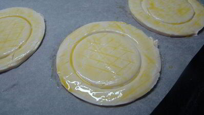 слоеные тарталетки с начинкой