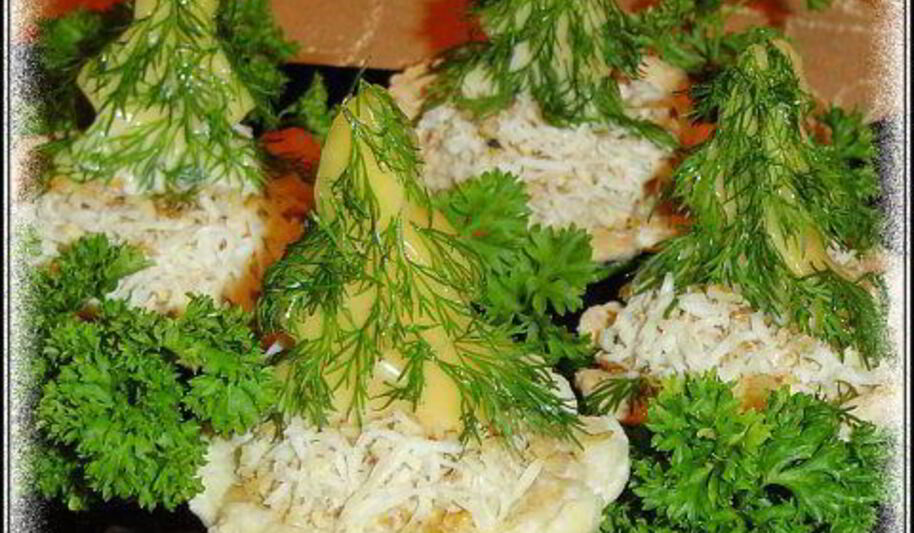 Рецепт тарталеток елочки