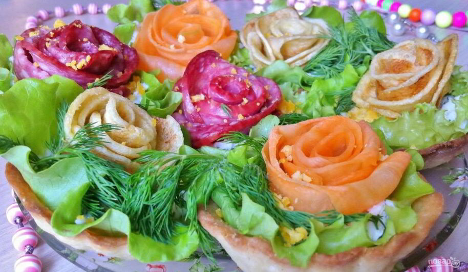 Рецепт тарталеток праздничных