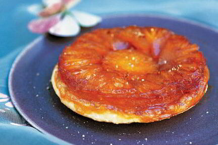 Тарталетки с ананасом