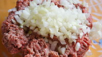 тарталетки с фаршем