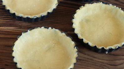 тарталетки с франжипаном и абрикосами