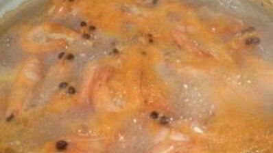 тарталетки с грибами и креветками